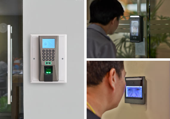 types of biometric access control system